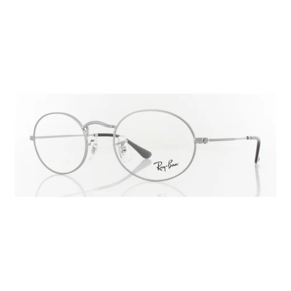 Ray Ban RX3547V OVAL 2502 51 gunmetal