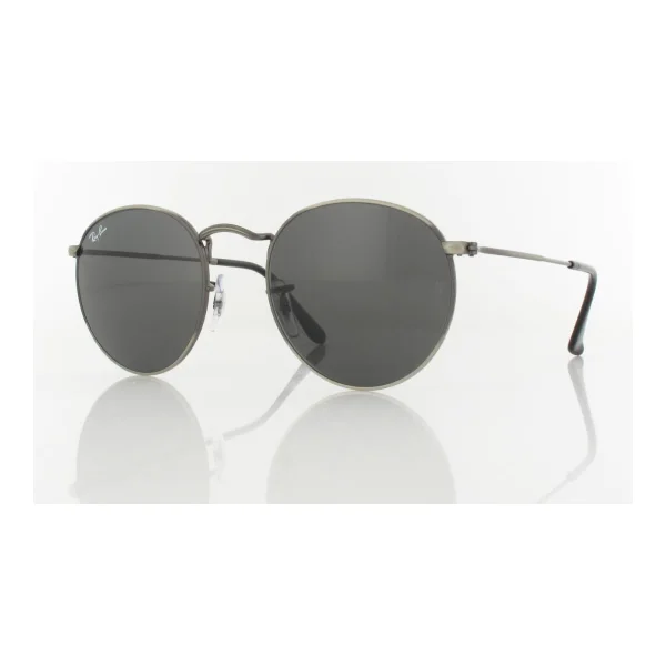 Ray Ban Round Metal RB3447 9229B1 50 antique gunmetal / dark grey