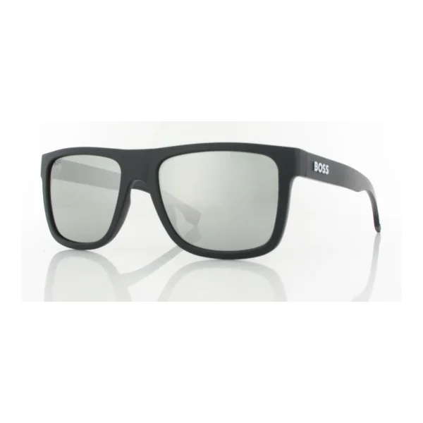 Boss BOSS 1647/S 003/T4 55 matte black / silver mirror