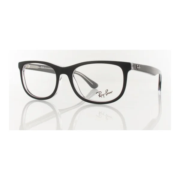 Ray Ban RY1642 3529 48 schwarz auf transparent