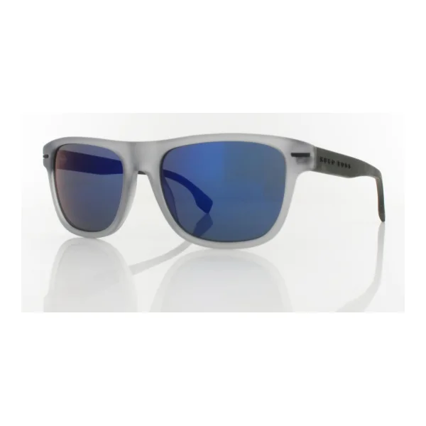 Boss BOSS 1322/S RIW/HZ 55 matte grey / green multilens mirror