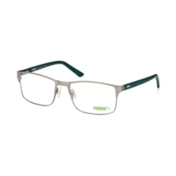 Puma PE 0027O 004, inkl. Gläser, Rechteckige Brille, Herren