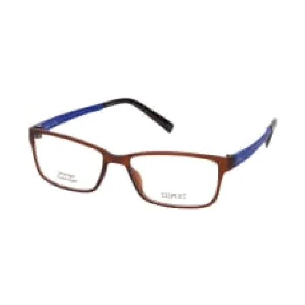 Esprit ET 17447N 535, inkl. Gläser, Rechteckige Brille, Unisex