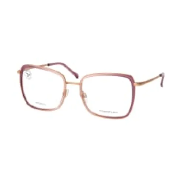TITANFLEX 826039 25, inkl. Gläser, Cat Eye Brille, Damen