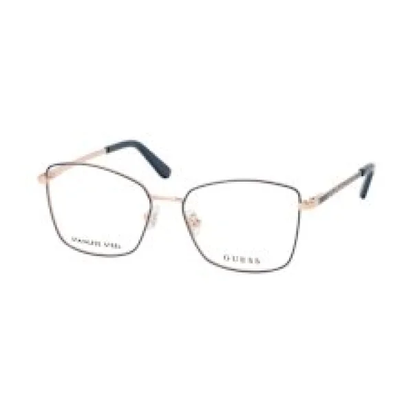 Guess GU 50170 002, inkl. Gläser, Cat Eye Brille, Damen