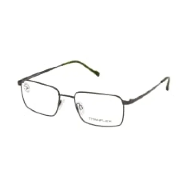 TITANFLEX 820848 30, inkl. Gläser, Rechteckige Brille, Herren