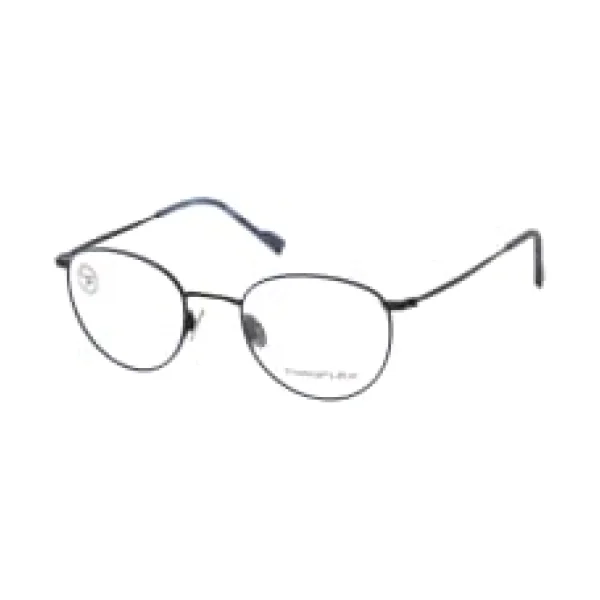 TITANFLEX 820822 10, inkl. Gläser, Runde Brille, Herren