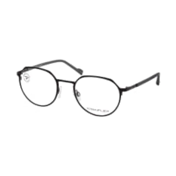 TITANFLEX 820859 10, inkl. Gläser, Runde Brille, Herren