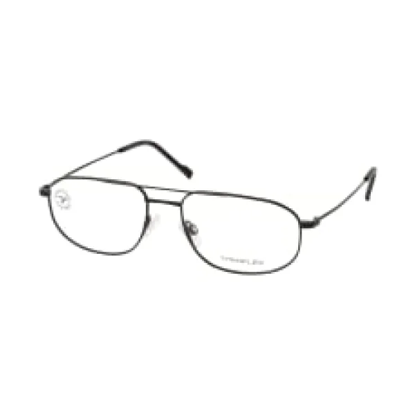 TITANFLEX 820921 10, inkl. Gläser, Aviator Brille, Herren