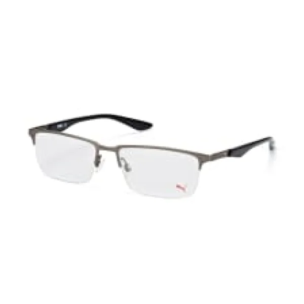 Puma PU 0064O 003, inkl. Gläser, Rechteckige Brille, Herren