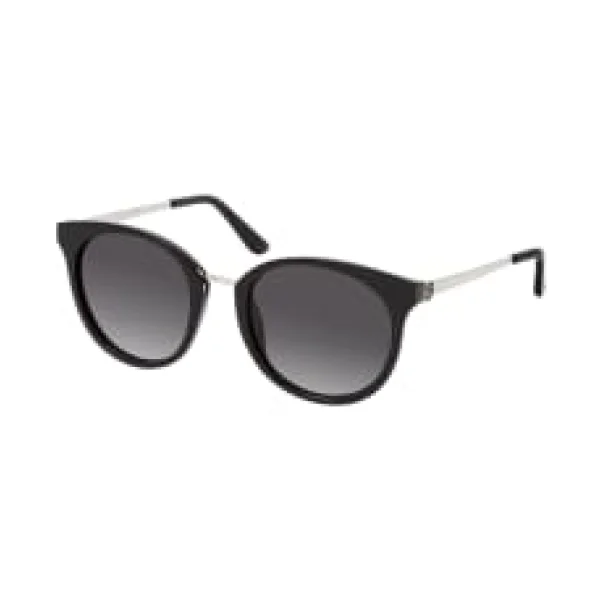 Guess GU 7688 01B, Runde Sonnenbrille, Damen, in Sehstärke erhältlich