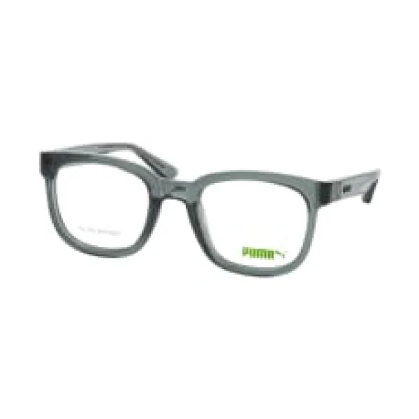 Puma PU 0427O 001, inkl. Gläser, Quadratische Brille, Damen