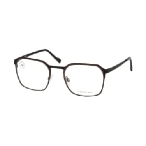 TITANFLEX 820965 16, inkl. Gläser, Quadratische Brille, Herren