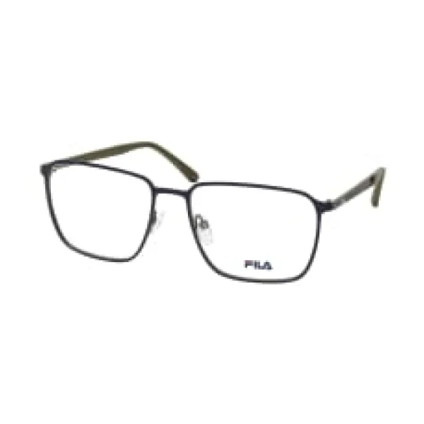 Fila VFI 204 08HT, inkl. Gläser, Quadratische Brille, Herren