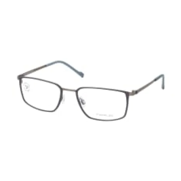 TITANFLEX 850101 37, inkl. Gläser, Rechteckige Brille, Herren